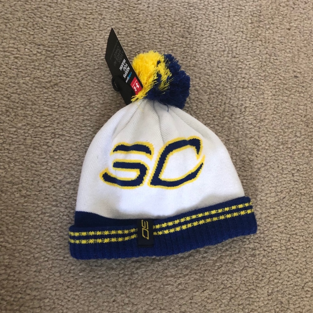 Youth Under Armour Steph Curry 30 Winter Hat NWT